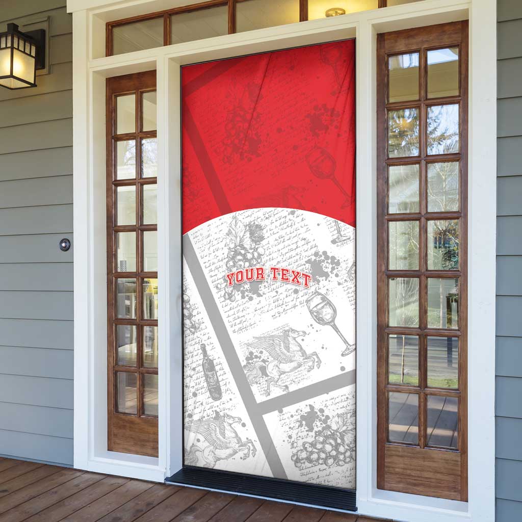 Personalized Italy Tuscany Door Cover Toscana Wine Club - Wonder Print Shop