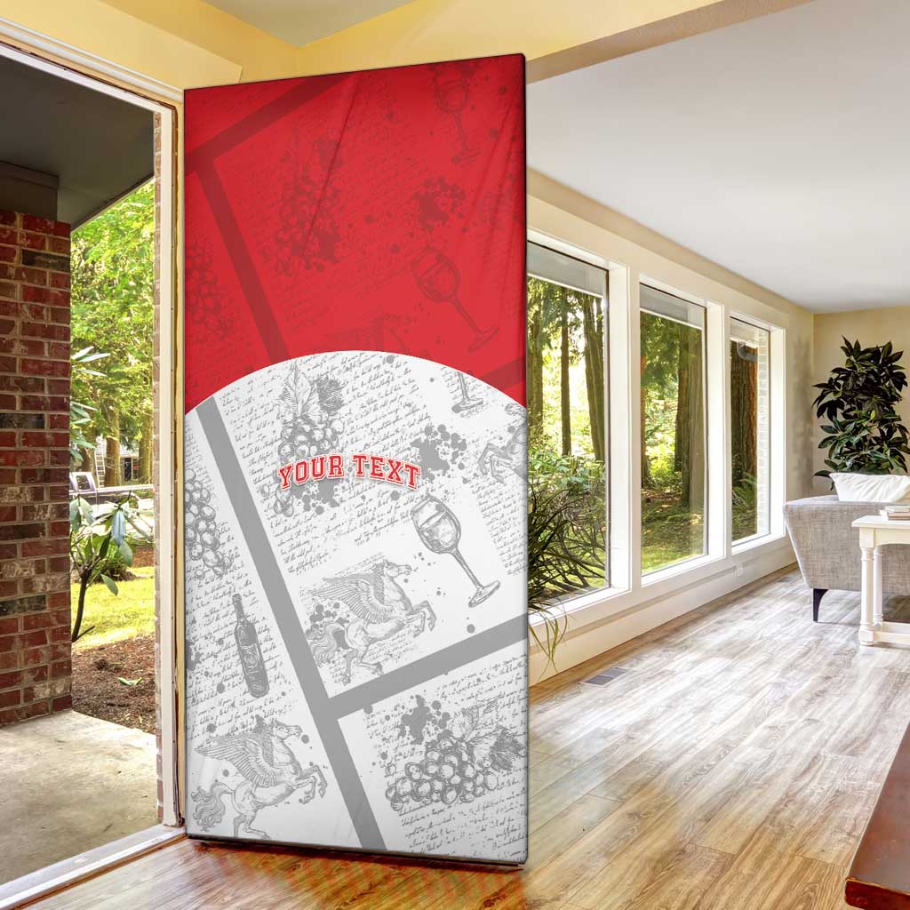 Personalized Italy Tuscany Door Cover Toscana Wine Club - Wonder Print Shop