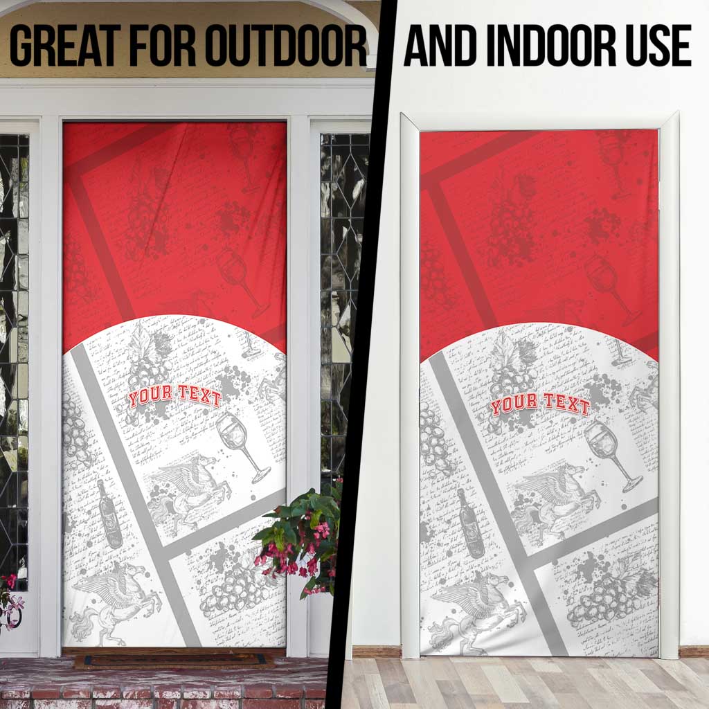 Personalized Italy Tuscany Door Cover Toscana Wine Club - Wonder Print Shop