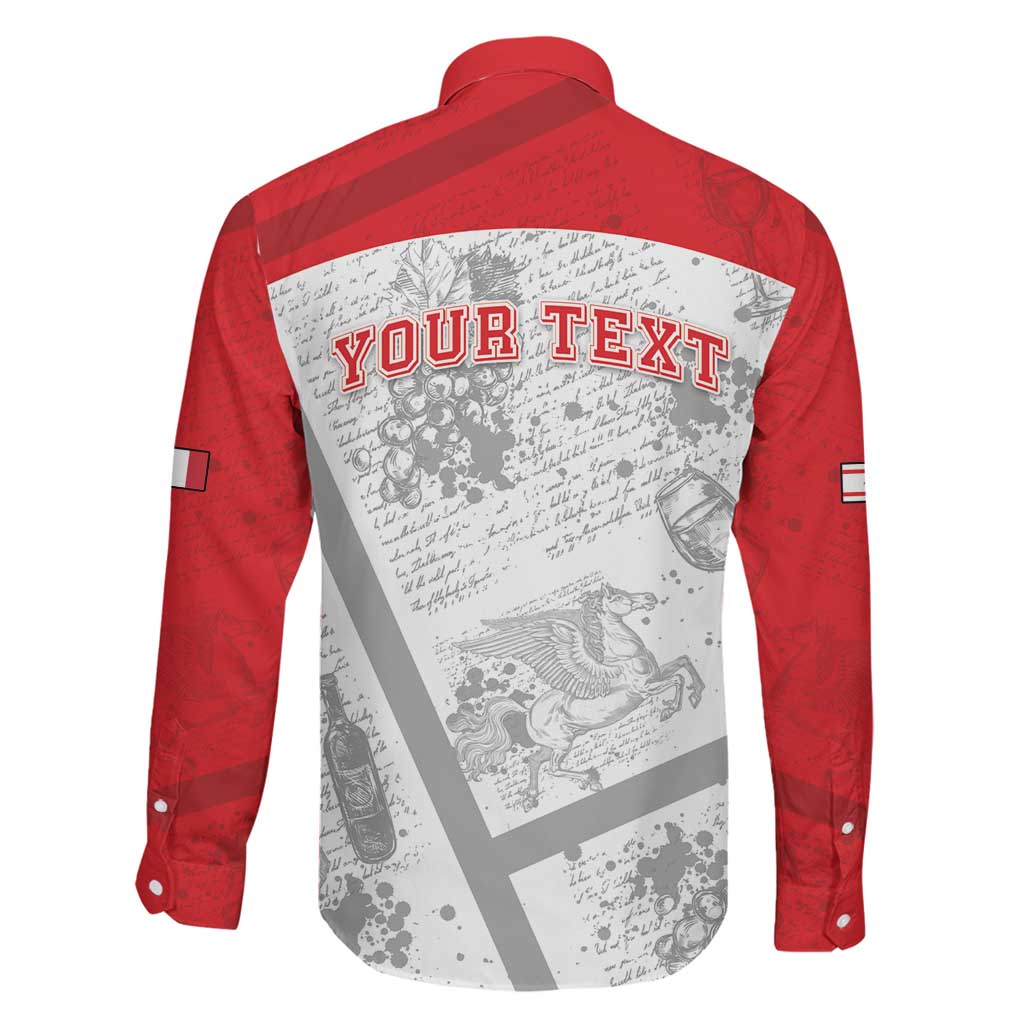 Personalized Italy Tuscany Family Matching Off The Shoulder Long Sleeve Dress and Hawaiian Shirt Toscana Wine Club - Wonder Print Shop