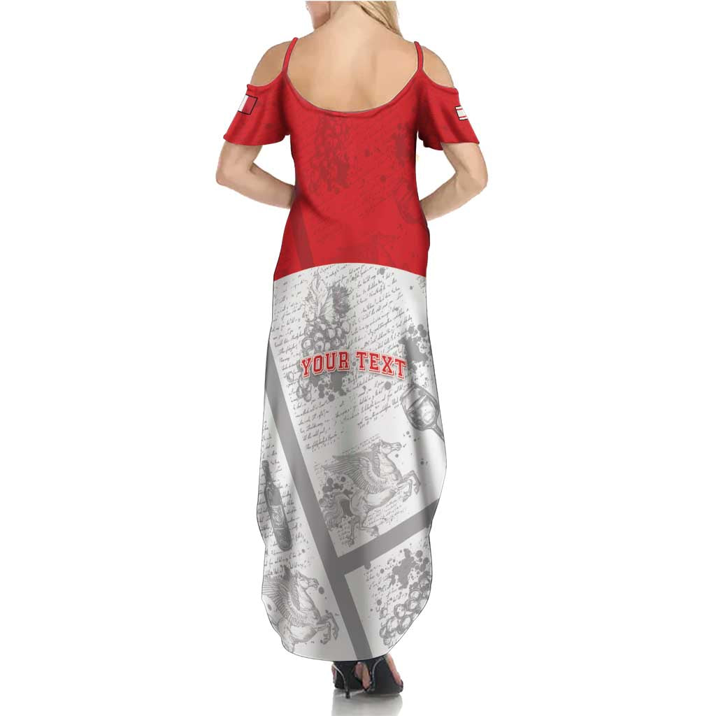Personalized Italy Tuscany Family Matching Summer Maxi Dress and Hawaiian Shirt Toscana Wine Club - Wonder Print Shop