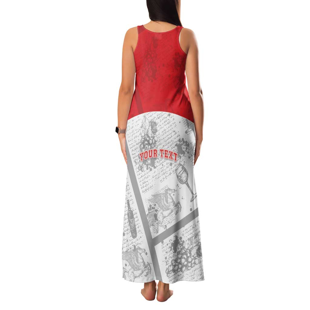 Personalized Italy Tuscany Family Matching Tank Maxi Dress and Hawaiian Shirt Toscana Wine Club - Wonder Print Shop