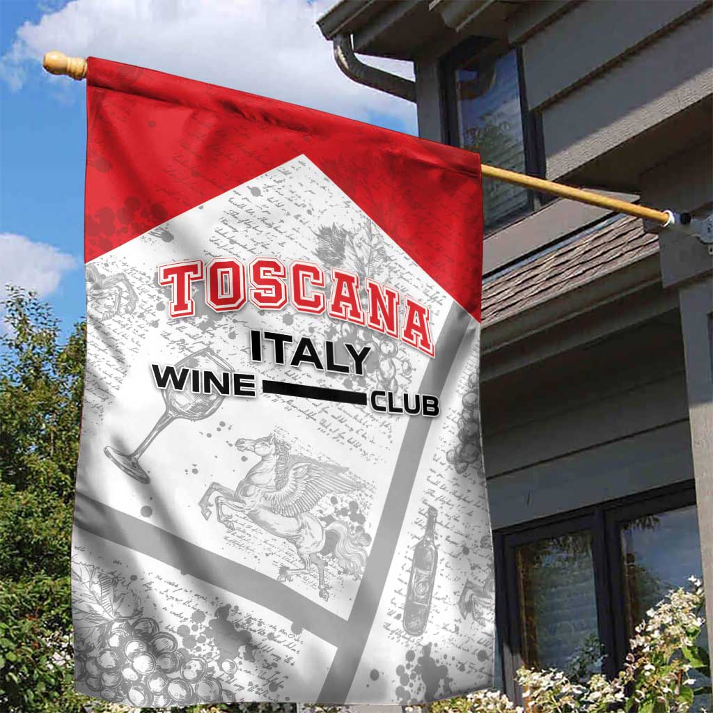 Italy Tuscany Garden Flag Toscana Wine Club - Wonder Print Shop