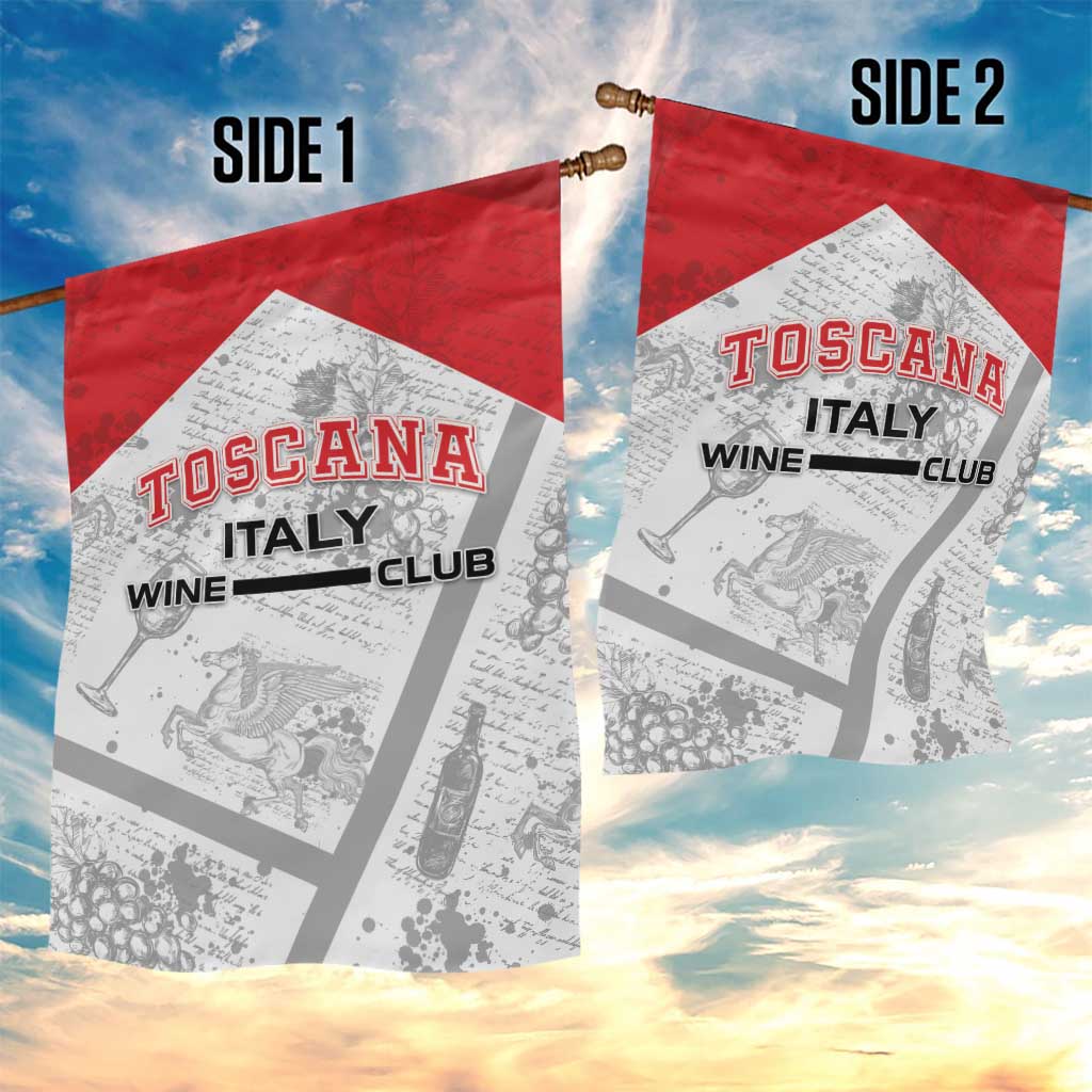 Italy Tuscany Garden Flag Toscana Wine Club - Wonder Print Shop