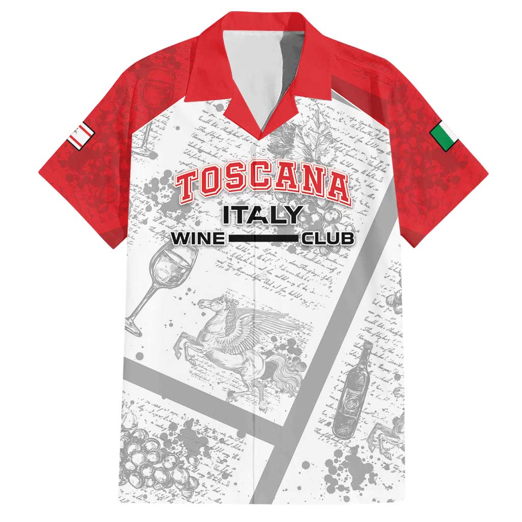 Personalized Italy Tuscany Hawaiian Shirt Toscana Wine Club - Wonder Print Shop