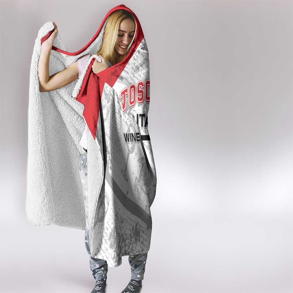 Italy Tuscany Hooded Blanket Toscana Wine Club - Wonder Print Shop