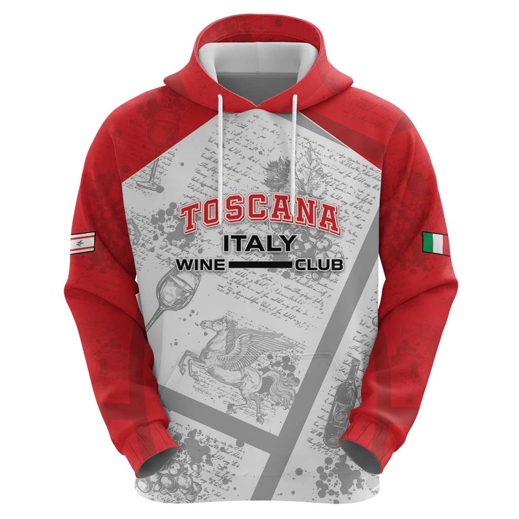 Personalized Italy Tuscany Hoodie Toscana Wine Club - Wonder Print Shop