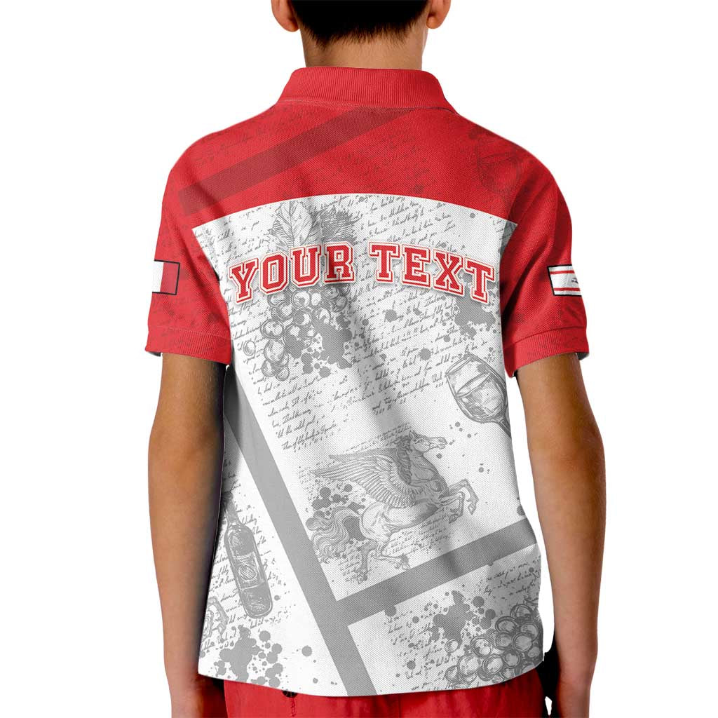 Personalized Italy Tuscany Kid Polo Shirt Toscana Wine Club - Wonder Print Shop
