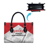 Italy Tuscany Leather Bag Toscana Wine Club - Wonder Print Shop