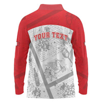 Personalized Italy Tuscany Long Sleeve Polo Shirt Toscana Wine Club - Wonder Print Shop