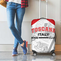 Italy Tuscany Luggage Cover Toscana Wine Club - Wonder Print Shop
