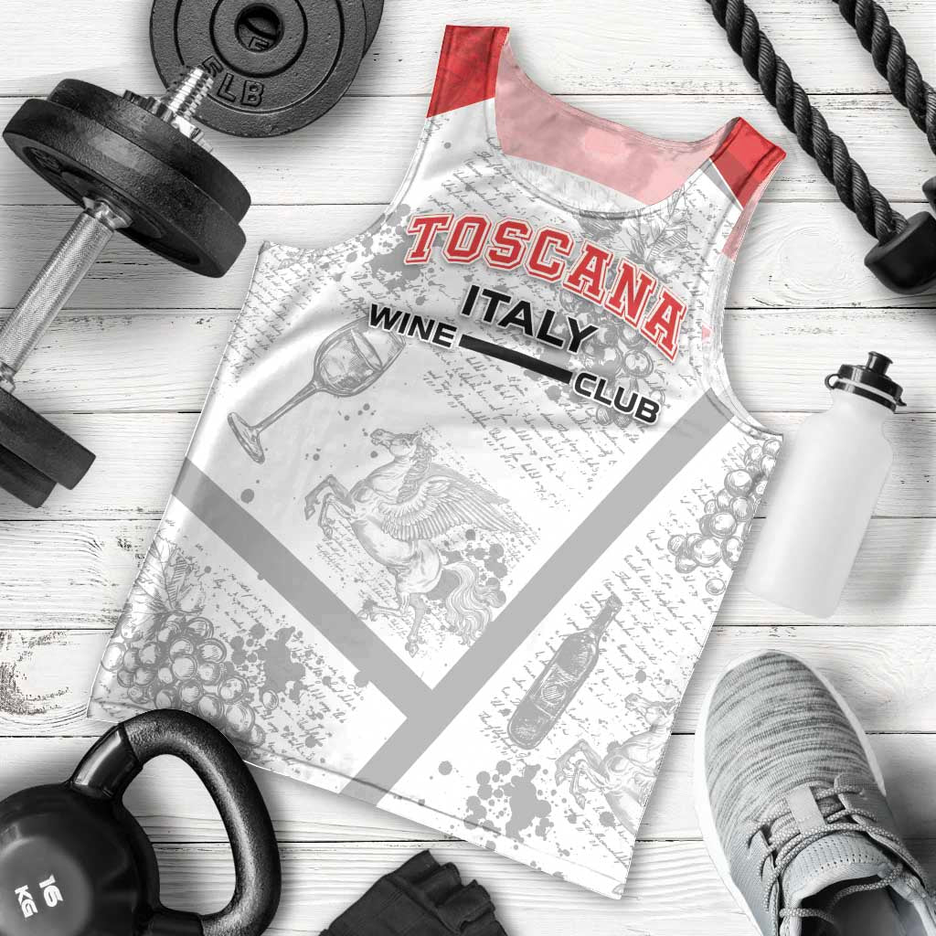 Personalized Italy Tuscany Men Tank Top Toscana Wine Club - Wonder Print Shop