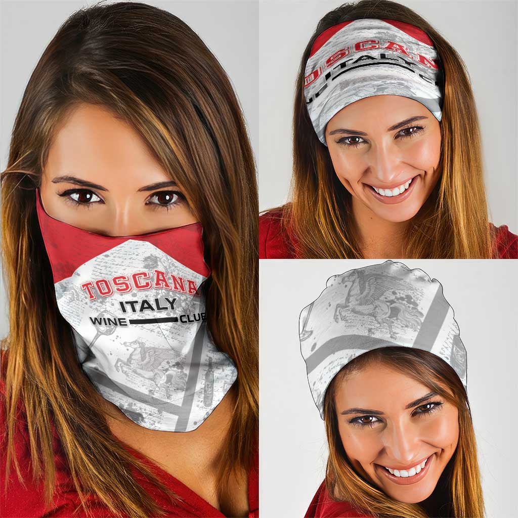 Italy Tuscany Neck Gaiter Toscana Wine Club - Wonder Print Shop