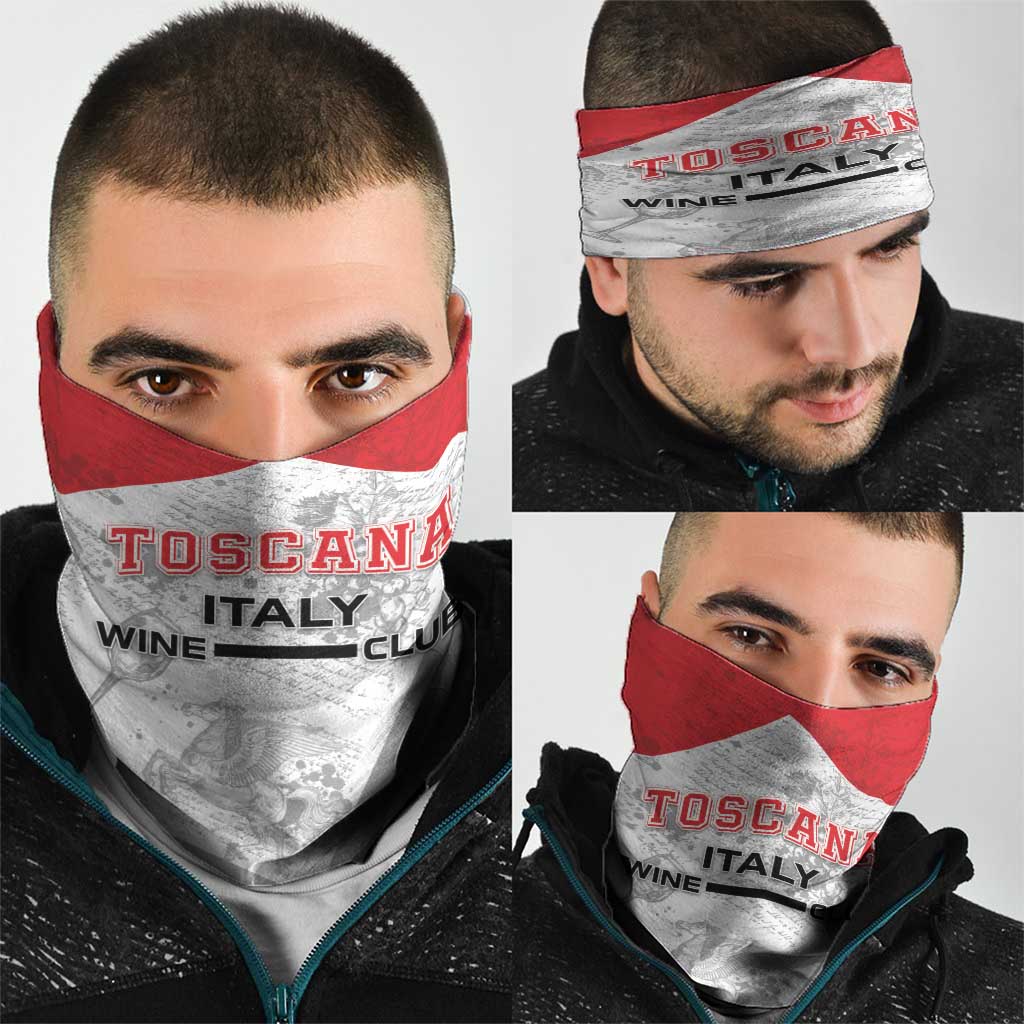 Italy Tuscany Neck Gaiter Toscana Wine Club - Wonder Print Shop