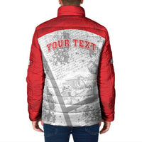 Personalized Italy Tuscany Padded Jacket Toscana Wine Club - Wonder Print Shop