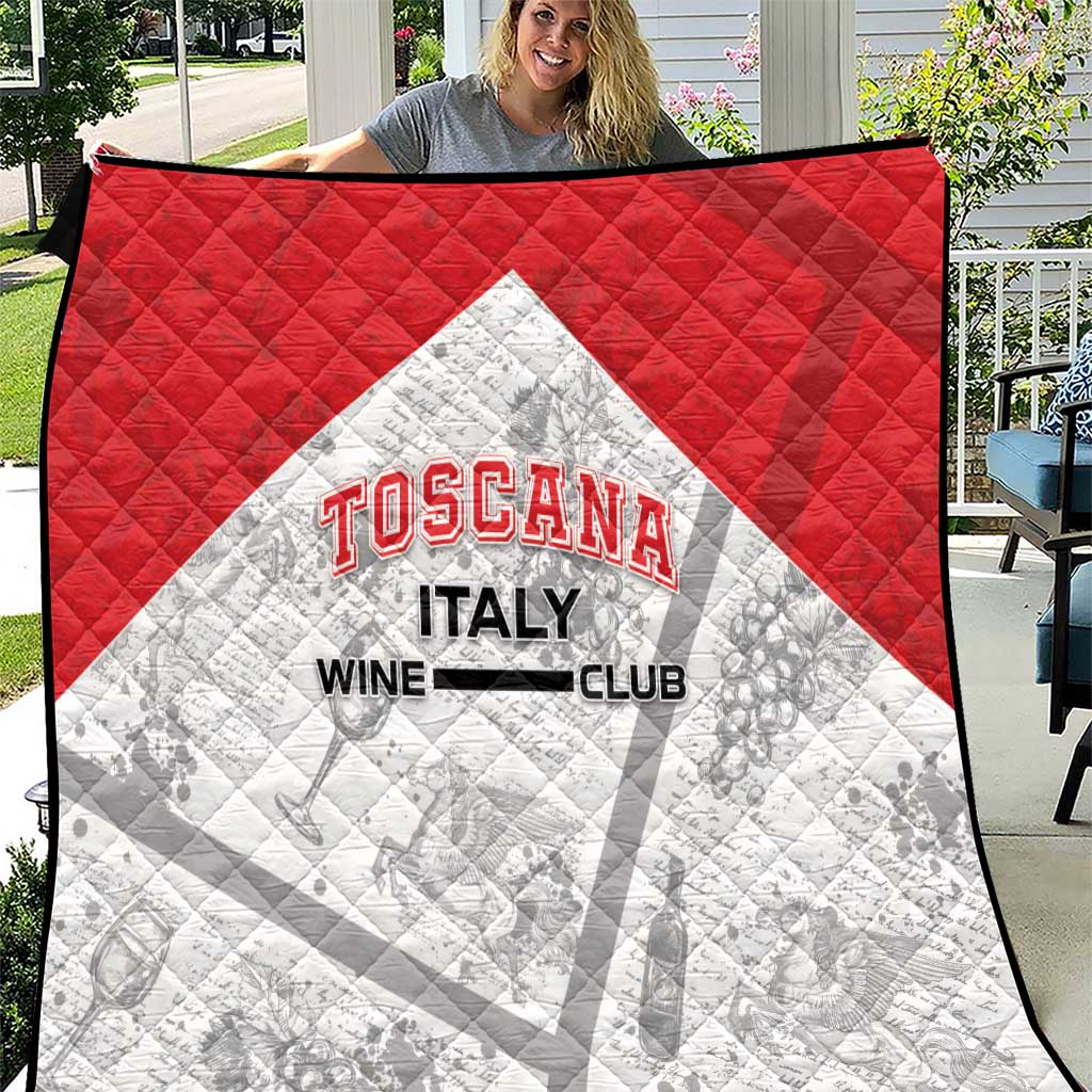 Italy Tuscany Quilt Toscana Wine Club - Wonder Print Shop