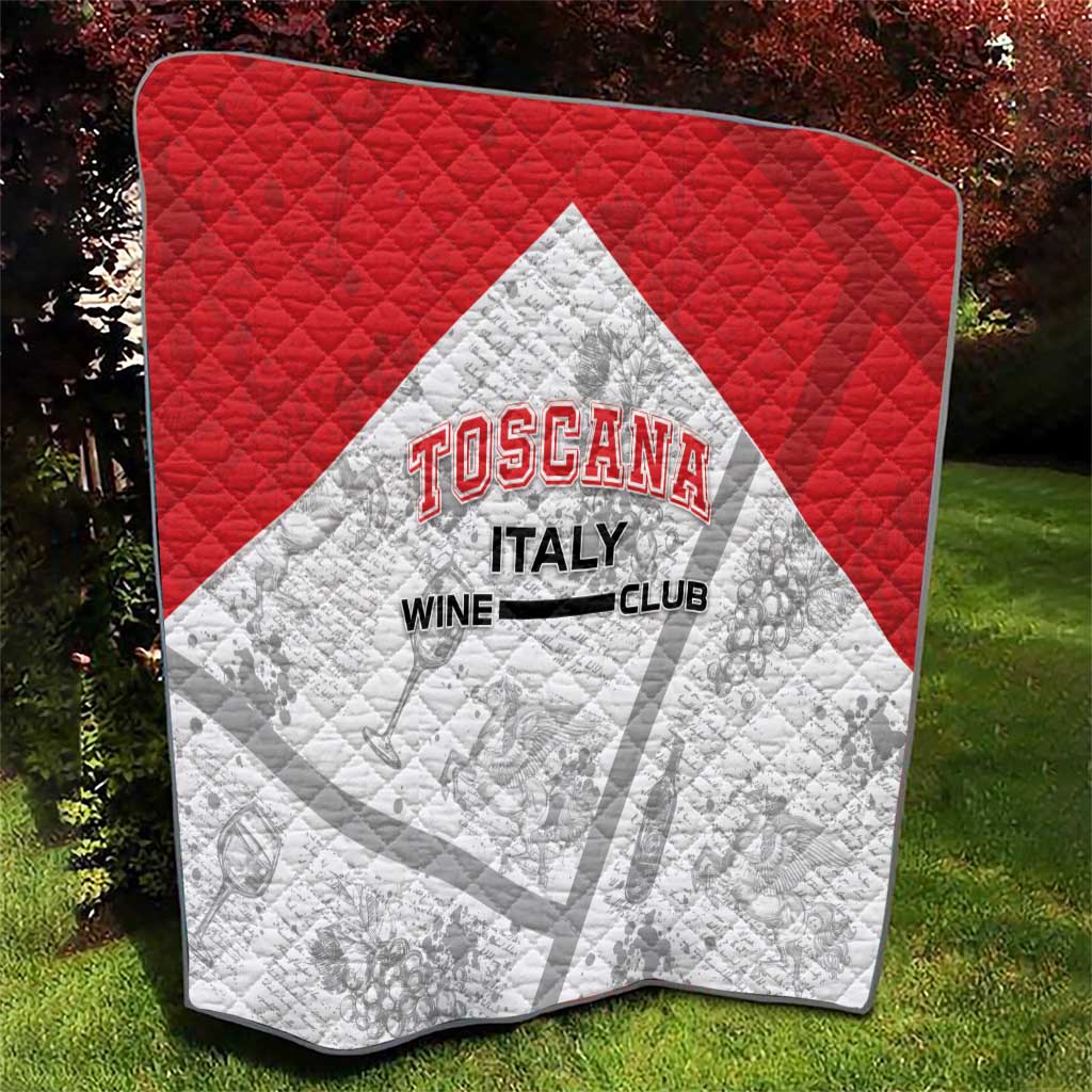 Italy Tuscany Quilt Toscana Wine Club - Wonder Print Shop
