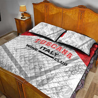 Italy Tuscany Quilt Bed Set Toscana Wine Club - Wonder Print Shop