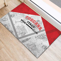 Italy Tuscany Rubber Doormat Toscana Wine Club - Wonder Print Shop