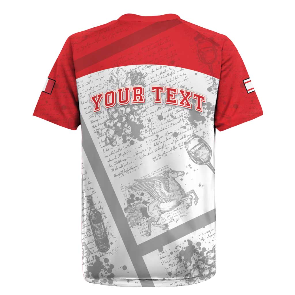 Personalized Italy Tuscany Rugby Jersey Toscana Wine Club - Wonder Print Shop