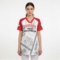 Personalized Italy Tuscany Scrub Top Toscana Wine Club - Wonder Print Shop