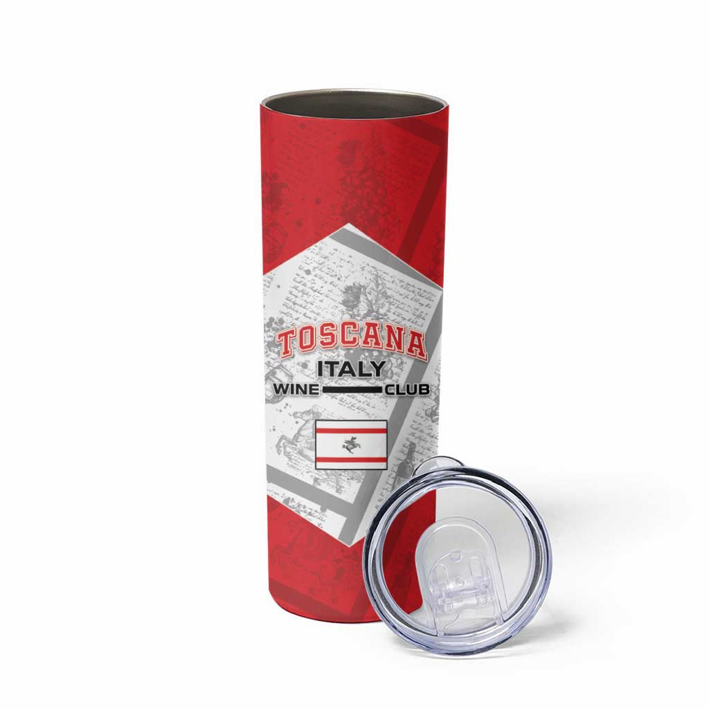 Personalized Italy Tuscany Skinny Tumbler Toscana Wine Club - Wonder Print Shop