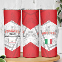 Personalized Italy Tuscany Skinny Tumbler Toscana Wine Club - Wonder Print Shop