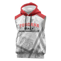 Personalized Italy Tuscany Sleeveless Hoodie Toscana Wine Club - Wonder Print Shop