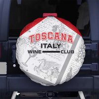Italy Tuscany Spare Tire Cover Toscana Wine Club - Wonder Print Shop