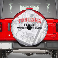 Italy Tuscany Spare Tire Cover Toscana Wine Club - Wonder Print Shop