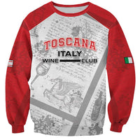 Personalized Italy Tuscany Sweatshirt Toscana Wine Club - Wonder Print Shop