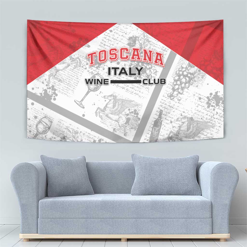 Italy Tuscany Tapestry Toscana Wine Club - Wonder Print Shop