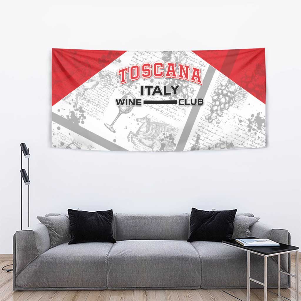 Italy Tuscany Tapestry Toscana Wine Club - Wonder Print Shop
