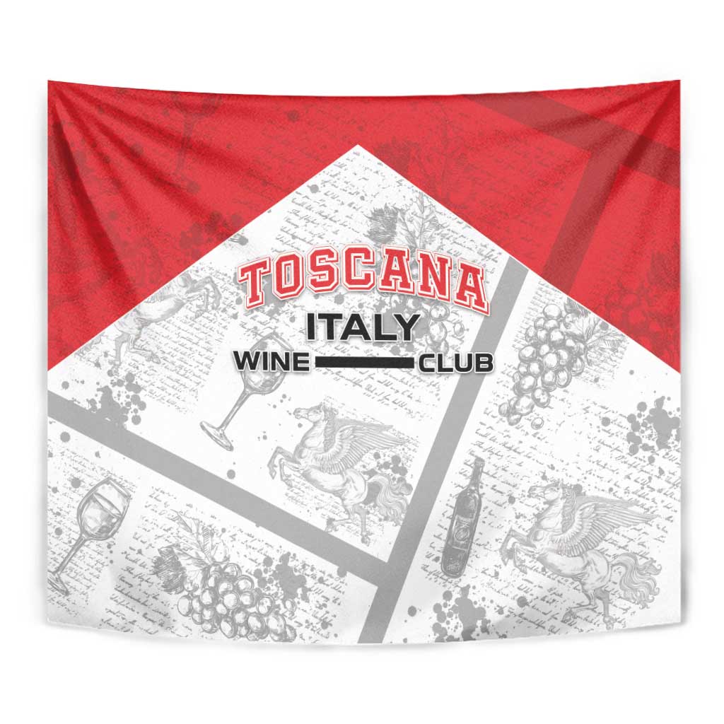 Italy Tuscany Tapestry Toscana Wine Club - Wonder Print Shop