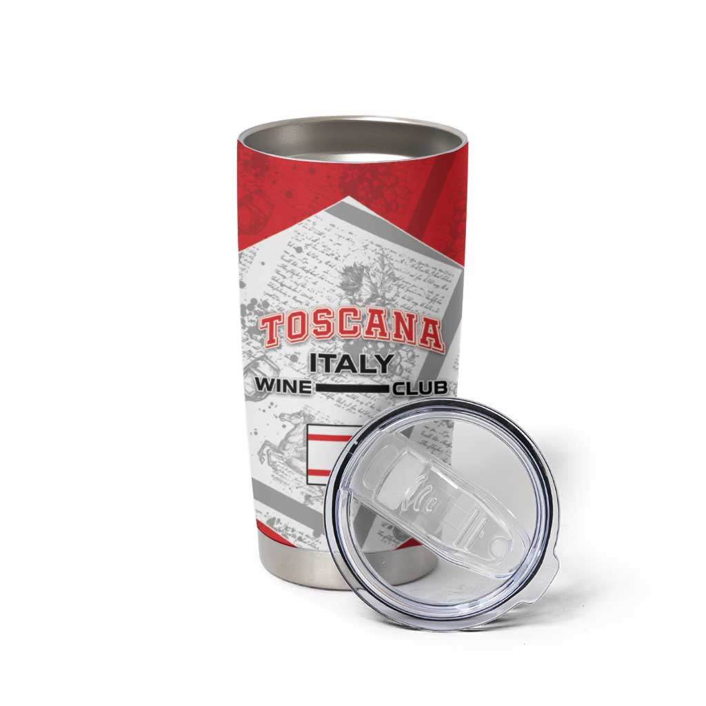 Personalized Italy Tuscany Tumbler Cup Toscana Wine Club - Wonder Print Shop