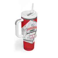 Personalized Italy Tuscany Tumbler With Handle Toscana Wine Club - Wonder Print Shop