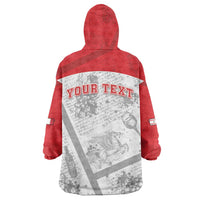 Personalized Italy Tuscany Wearable Blanket Hoodie Toscana Wine Club - Wonder Print Shop