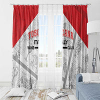 Italy Tuscany Window Curtain Toscana Wine Club - Wonder Print Shop