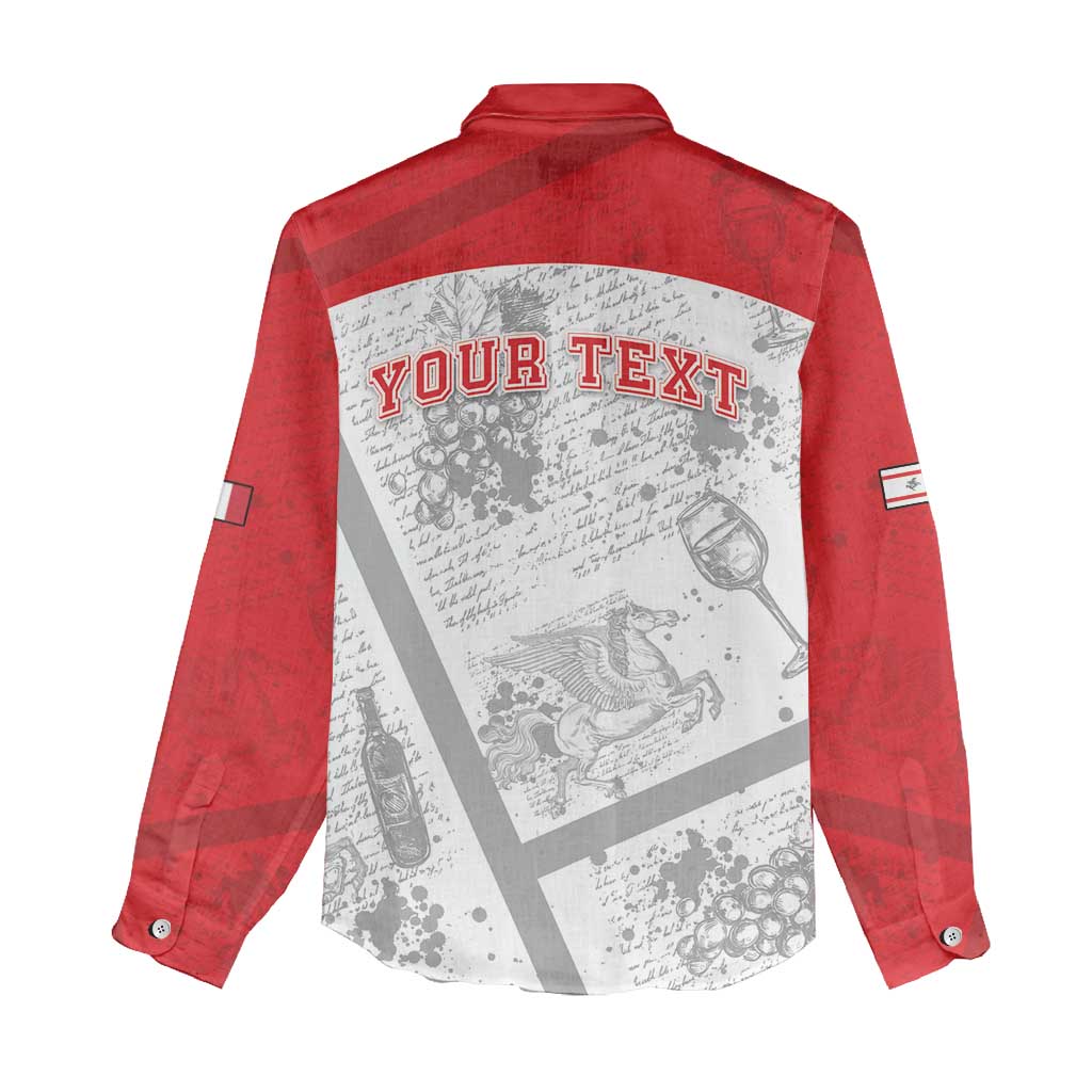 Personalized Italy Tuscany Women Casual Shirt Toscana Wine Club - Wonder Print Shop