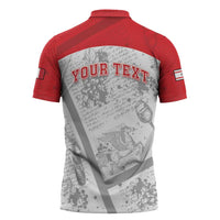 Personalized Italy Tuscany Zipper Polo Shirt Toscana Wine Club - Wonder Print Shop