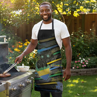 Gabon Apron Panther Strike Striped Style