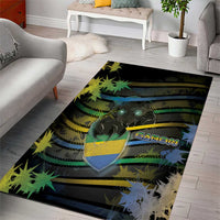 Gabon Area Rug Panther Strike Striped Style