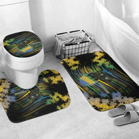Gabon Bathroom Set Panther Strike Striped Style