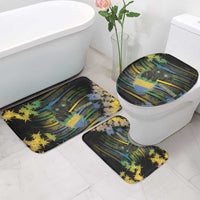 Gabon Bathroom Set Panther Strike Striped Style