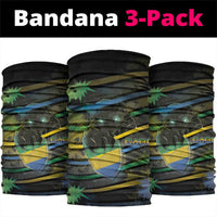 Gabon Neck Gaiter Panther Strike Striped Style