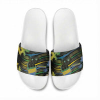 Gabon Slide Sandals Panther Strike Striped Style