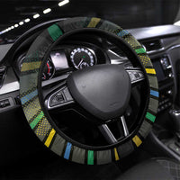 Gabon Steering Wheel Cover Panther Strike Striped Style