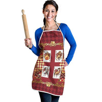 Zodiac Signs Apron The Fire Element Baroque Hearts Card