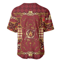Zodiac Signs Baseball Jersey The Fire Element Baroque Hearts Card
