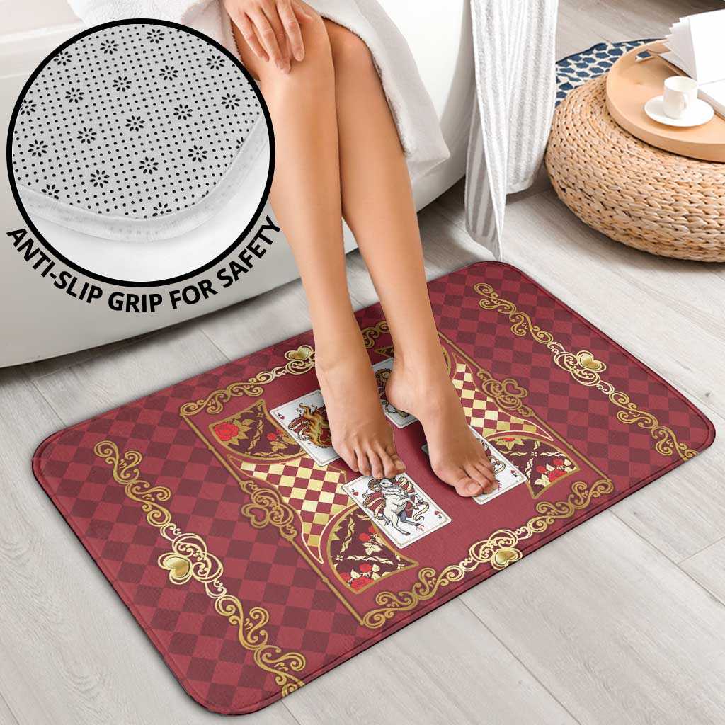 Zodiac Signs Bathroom Set The Fire Element Baroque Hearts Card